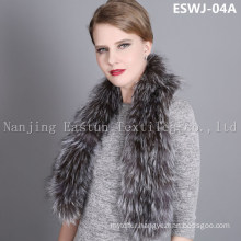 Natural Fox Scarf Eswj-04A